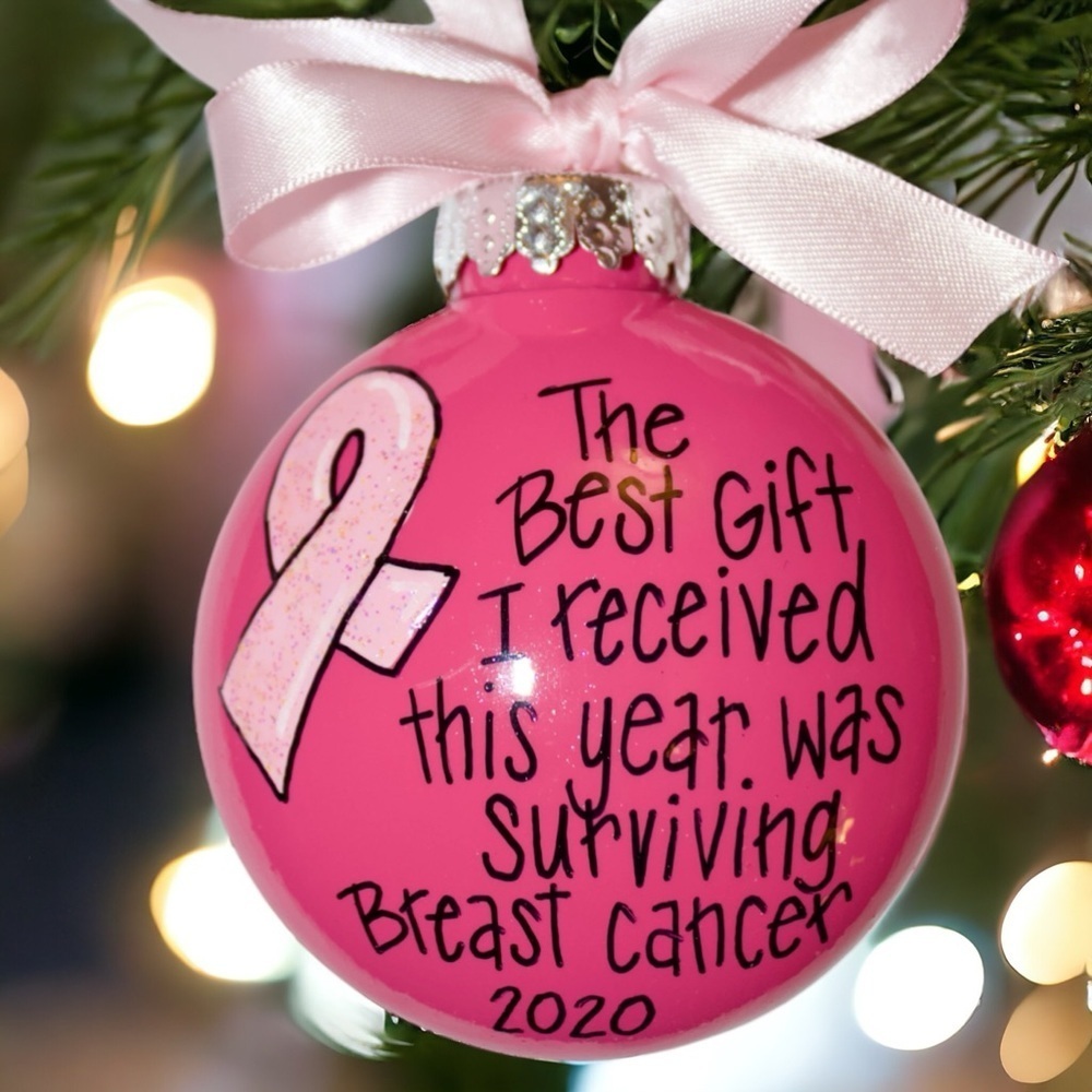 Survivor’s Shining Handmade Ornament: Celebrate Life, Love & Personalization! - Picture 4 of 12